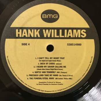 3LP Hank Williams: Only Mother's Best
