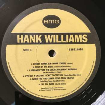 3LP Hank Williams: Only Mother's Best