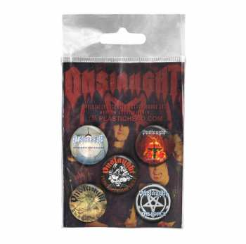 Merch Onslaught: Set Badges Onslaught Button Badge Set