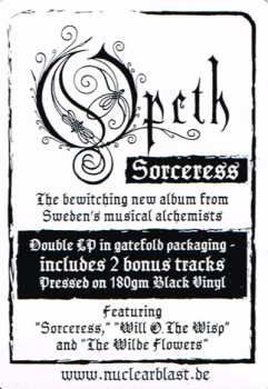 2LP Opeth: Sorceress
