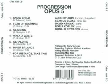 CD Opus 5: Progression