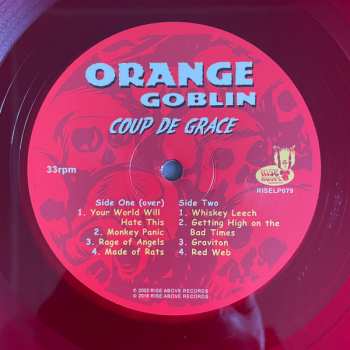 2LP Orange Goblin: Coup De Grace LTD | CLR