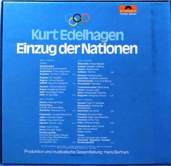 2LP/Doos Orchester Kurt Edelhagen: Einzug Der Nationen