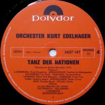 2LP/Doos Orchester Kurt Edelhagen: Einzug Der Nationen