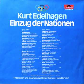 2LP/Doos Orchester Kurt Edelhagen: Einzug Der Nationen