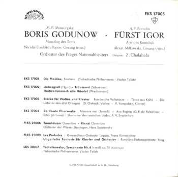 SP Orchestr Národního Divadla: Boris Godunow / Fürst Igor