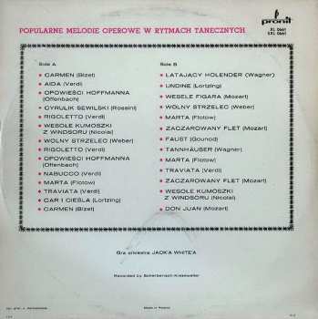 LP Orchestra Jack White: Opera Hits (Popularne Melodie Operowe W Rytmach Tanecznych)