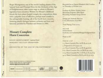 CD Orchestra Of The Age Of Enlightenment: Mozart: Complete Horn Concertos