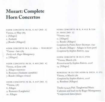 CD Orchestra Of The Age Of Enlightenment: Mozart: Complete Horn Concertos