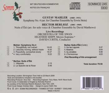CD Orchestra Of The Swan: Symphony No. 4; Nuits D’été