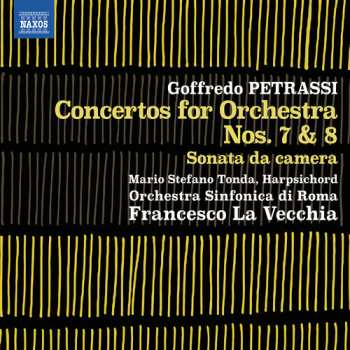CD Francesco La Vecchia: Concertos For Orchestra Nos. 7 & 8