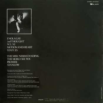 LP Orchestral Manoeuvres In The Dark: Organisation