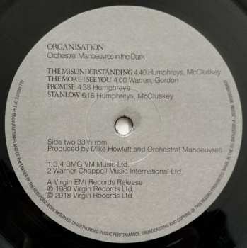 LP Orchestral Manoeuvres In The Dark: Organisation