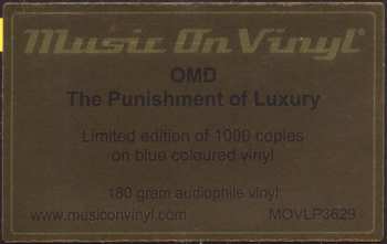 LP Orchestral Manoeuvres In The Dark: The Punishment Of Luxury CLR | LTD