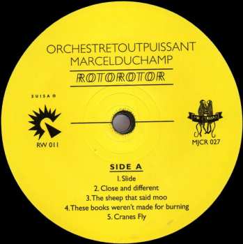 LP Orchestre Tout Puissant Marcel Duchamp: Rotorotor