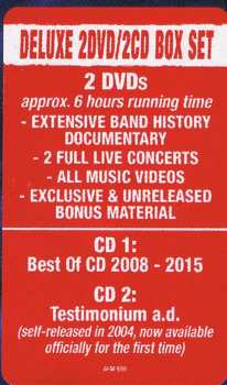2CD/2DVD/Doos Orden Ogan: The Book Of Ogan DLX