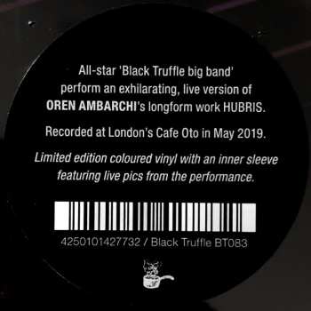 LP Oren Ambarchi: Live Hubris CLR | LTD