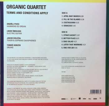 LP Organic Quartet: Terms And Conditions Apply