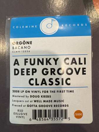 2LP Orgone: Bacano CLR | LTD
