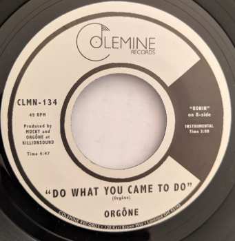 SP Orgone: Do What You Came To Do / Ronin