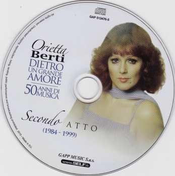 5CD/Doos Orietta Berti: Dietro Un Grande Amore (50 Anni Di Musica)