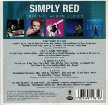 5CD/Doos Simply Red: Original Album Series