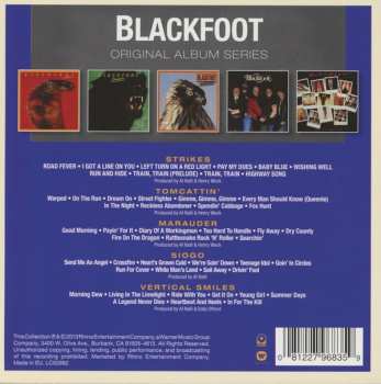 5CD/Doos Blackfoot: Original Album Series