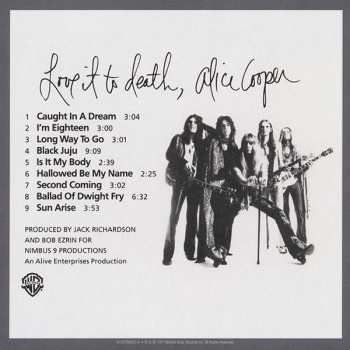 5CD/Doos Alice Cooper: Original Album Series