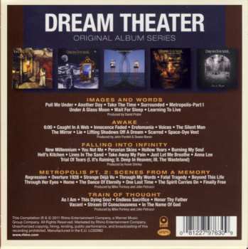5CD/Doos Dream Theater: Original Album Series