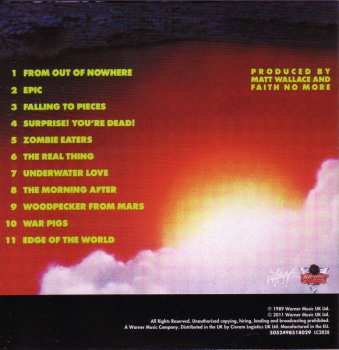 5CD/Doos Faith No More: Original Album Series