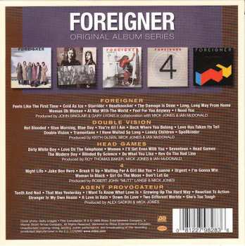 5CD/Doos Foreigner: Original Album Series