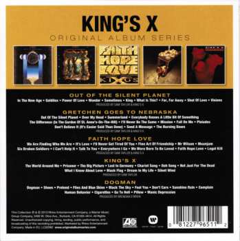 5CD/Doos King's X: Original Album Series