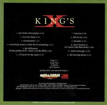 5CD/Doos King's X: Original Album Series
