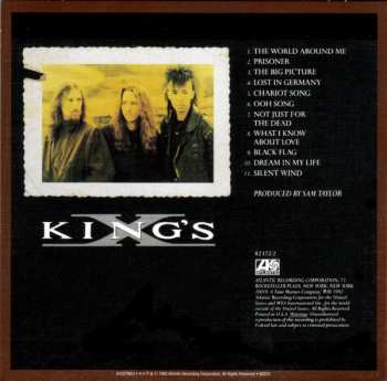 5CD/Doos King's X: Original Album Series