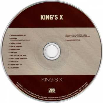 5CD/Doos King's X: Original Album Series