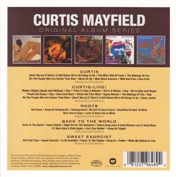 5CD/Doos Curtis Mayfield: Original Album Series