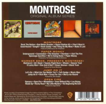 5CD/Doos Montrose: Original Album Series
