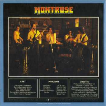 5CD/Doos Montrose: Original Album Series