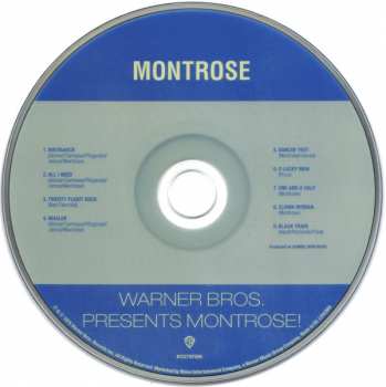 5CD/Doos Montrose: Original Album Series