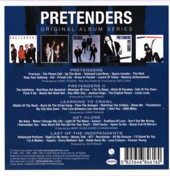 5CD/Doos The Pretenders: Original Album Series