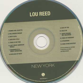 5CD/Doos Lou Reed: Original Album Series
