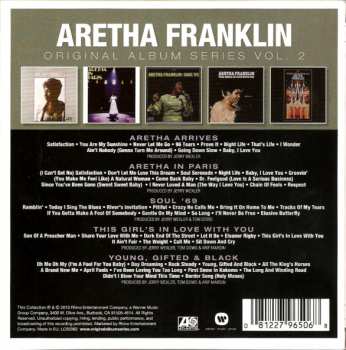 5CD/Doos Aretha Franklin: Original Album Series Vol. 2
