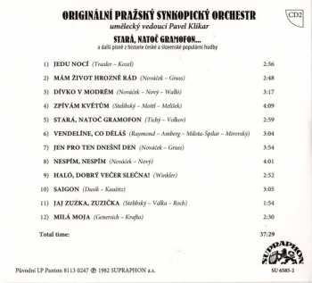 4CD/Doos Originální Pražský Synkopický Orchestr: Legendární Gramofonové Snímky Z Let 1976-89