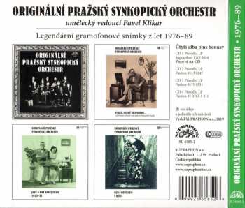 4CD/Doos Originální Pražský Synkopický Orchestr: Legendární Gramofonové Snímky Z Let 1976-89