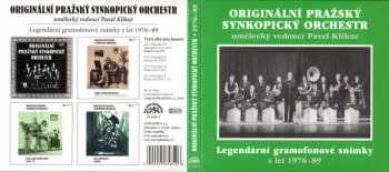 4CD/Doos Originální Pražský Synkopický Orchestr: Legendární Gramofonové Snímky Z Let 1976-89