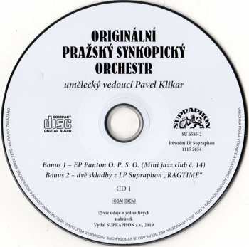 4CD/Doos Originální Pražský Synkopický Orchestr: Legendární Gramofonové Snímky Z Let 1976-89