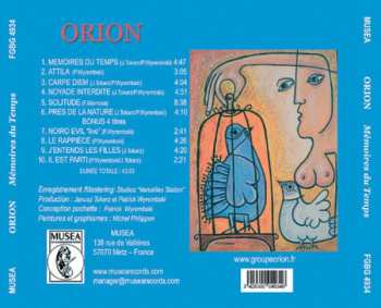 CD Orion: Mémoires Du Temps