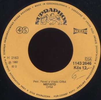 SP ORM: Mefisto / Nemůžu Spát