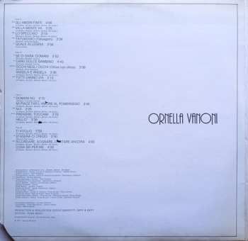 2LP Ornella Vanoni: Io Dentro / Io Fuori