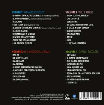 4CD/Doos Ornella Vanoni: Oggi Le Canto Così Vol. 1, 2, 3, 4